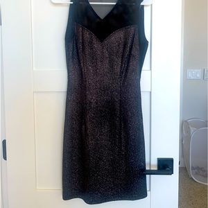 Cute Black Party Dress Size Small Pre-Owned